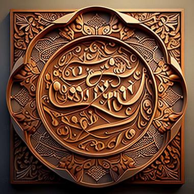 3D model Surah (STL)